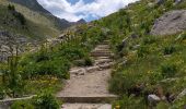 Trail Walking Val-d'Oronaye - lac du lauzanier depuis parking Pont rouge - Photo 5