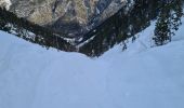 Randonnée Ski de randonnée Cervières - Crêtes de la lauze ou voyage dans les entrailles de terre rouge - Photo 7