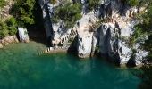 Randonnée Marche Quinson - Quinson - Basses Gorges - Chapelle Ste Maxime - Baume des Pierres - Photo 15