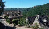 Randonnée Marche Lacroix-Barrez - Chateau Vallon au depart de Bars  - Photo 7