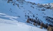 Tocht Ski randonnée Cervières - Crêtes de la lauze ou voyage dans les entrailles de terre rouge - Photo 12