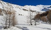 Percorso Racchette da neve Crévoux - EMBRUN JOUR 04 : Lac du Crachet - Photo 12