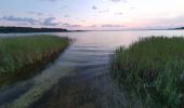 Randonnée V.T.C. Sanguinet - Sanguinet-Le lac à la tombée de la nuit - Photo 11