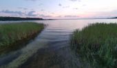 Trail Hybrid bike Sanguinet - Sanguinet-Le lac à la tombée de la nuit - Photo 11