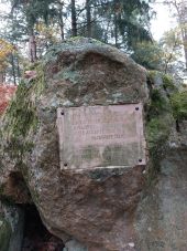 Point d'intérêt Fontainebleau - Plaque Mansfield - Photo 1