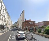 POI Parijs - Immeuble plat vu du croisement Louis braille/rue de Toul - Photo 1