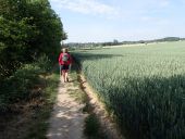 Punto di interesse Grez-Doiceau - Vues sud Chemin des Prés Sains (GR127 Tour du Brabant wallon) - Photo 1