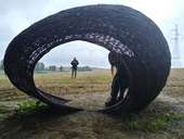 Punto di interesse Hamois - Sentier d'Art - Woven shelter seat - Photo 1