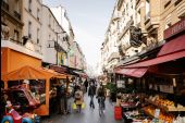 Punto de interés París - Rue Daguerre, commerçante et animée - Photo 1