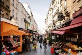 POI Parijs - Rue Daguerre, commerçante et animée - Photo 1