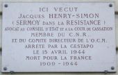 Point of interest Labruguière - plaque (Jacques SIMON) - Photo 2