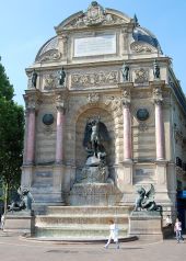 Punto de interés París - Fontaine Saint-Michel - Photo 1