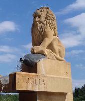 POI Saint-Alban-les-Eaux - Sculpture de St-Alban-les-Eaux - Photo 1