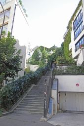 Point d'intérêt Paris - Rue michel Tagrine, escaliers - Photo 1