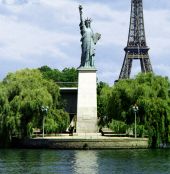 Punto di interesse Parigi - Statue de la liberté - Photo 1