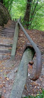 Point d'intérêt Herve - 4880 Val Dieur - Escalier typique - Photo 1