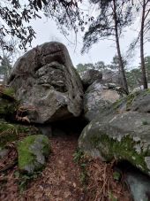 Point d'intérêt Fontainebleau - 3-4D Passage de la roche aérienne - Photo 1