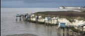 Point of interest Barzan - Point de vue sur l'estuaire et les carrelets - Photo 1