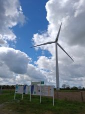 POI Villeneuve-en-Retz - Champ éolien - Photo 1