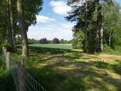 Punto di interesse Chaumont-Gistoux - Vue ouest en direction du domaine du Château de Vieusart - Photo 1