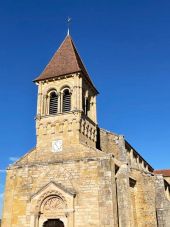 Punto de interés Saint-Julien-de-Jonzy - Eglise Saint-Julien : clocher - Photo 1