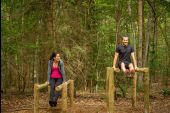 Point of interest Theux - Fitness trail - parallel bars  - Photo 1