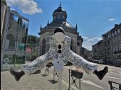 Point of interest Spa - Philippe Gielson et les élèves d’art plastique de l’académie de Spa – La parade des Pierrots  - Photo 1