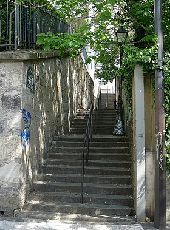 Punto di interesse Parigi - Rue / Escaliers  Fernand Raynaud  - Photo 1