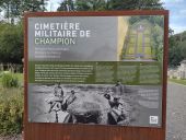 Point d'intérêt Namur - Cimetière militaire de Champion  - Photo 1
