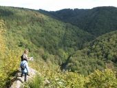 Point d'intérêt La Roche-en-Ardenne - La vue vers la vallée - Photo 1