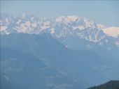 Point d'intérêt Ayent - Vue sur les alpes et le Mont Blanc - Photo 1