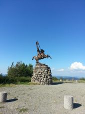 Point d'intérêt Lepuix - statue de jeanne d arc - Photo 1