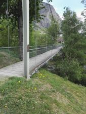 Point d'intérêt Chamoson - pont suspendu - Photo 1