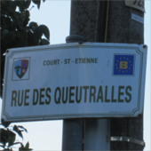 POI Court-Saint-Étienne - Queutralles, étymologie - Photo 1