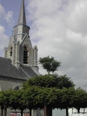 Point d'intérêt Momignies - Eglise Saint Jean Baptiste - Photo 1