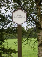 Point d'intérêt Marche-en-Famenne -  Lieu-dit 'Au Zéro' et stèle Chateaubriand - Photo 2