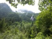 POI Sainte-Agnès - Vue des cascades. - Photo 1