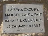 Point of interest Mimet - plaque des excurs - Photo 1