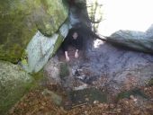 Point of interest Fontainebleau - 06 - Le Gouffre de Clair Bois <small><small>(© Mireille)</small></small> - Photo 1