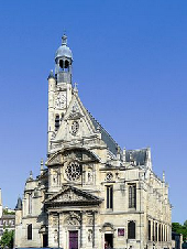 POI Paris - Eglise Saint Etienne du Mont - Photo 1