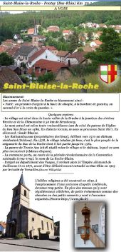 Point d'intérêt Saint-Blaise-la-Roche - St-Blaise-la-Roche - Poutay 2 - Photo 1