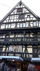 Punto di interesse Strasburgo - Point 12 - Maison à galeries extérieure - 1602 - Photo 1