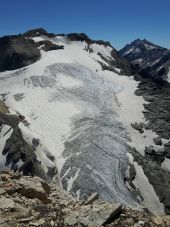 Point d'intérêt Val-d'Isère - le glacier de Bassagne et la pointe de la Galise - Photo 1