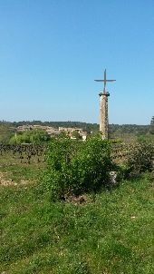 POI Sabran - croix toute simple de Charavel  - Photo 1