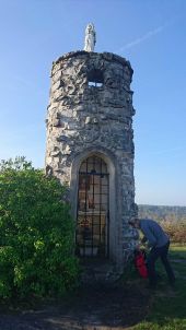 Point d'intérêt Arbonne-la-Forêt - 01 - La Tour et la Vierge de Corne-Biche - Photo 1