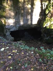 Point d'intérêt Bélesta - entrée de la grotte de ludax  - Photo 1