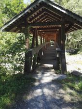 Punto de interés Val-de-Charmey - pont en bois  - Photo 1