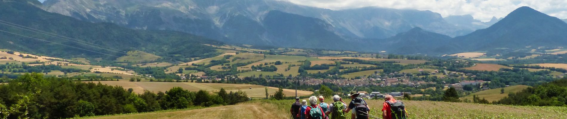 Tocht Stappen Mens - Esclops Trièves Tour de Mens - Photo