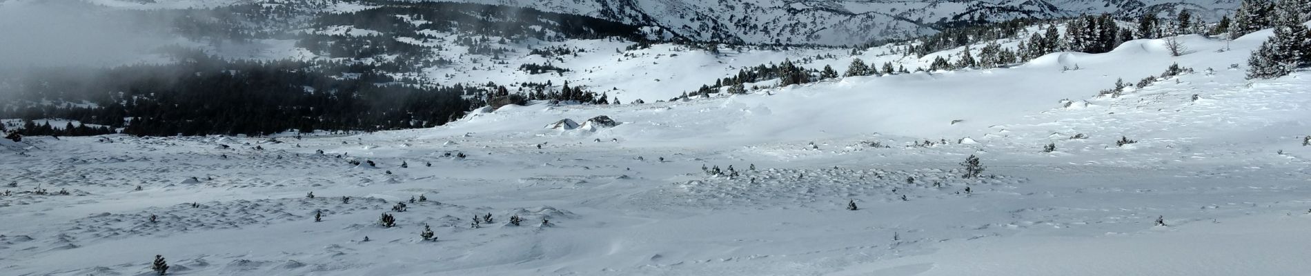 Excursión Raquetas de nieve La Llagonne - raquette jour 2 - Photo