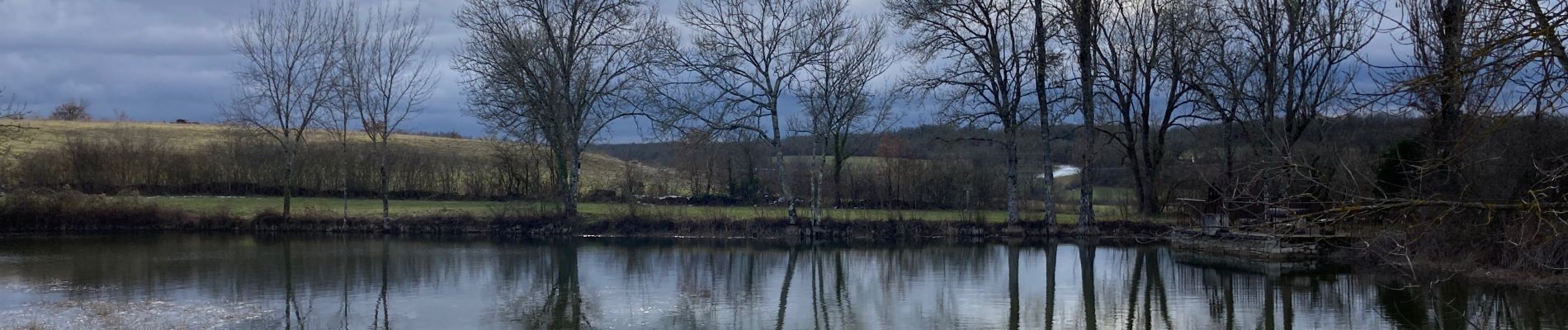 Tocht Stappen Aujols - Aujols lac de Fraysse  - Photo